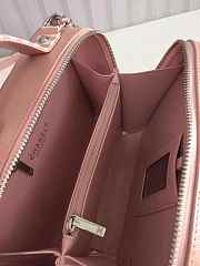Chanel Vanity Case Pink Grained Caldskin Leather - 6