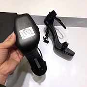 YSL High High Heels Slingback Black - 6
