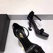 YSL High High Heels Slingback Black - 4