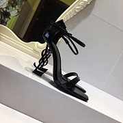 YSL High High Heels Slingback Black - 3
