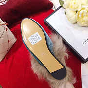 Colestore Gucci Rabbit Fur Flat Slippers - 4
