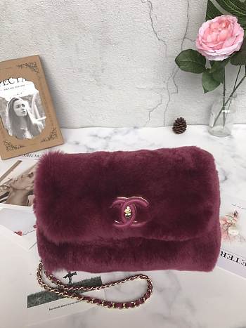 Chanel New Woc Chain Bag Rose Red A69900 
