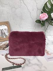 Chanel New Woc Chain Bag Rose Red A69900  - 5