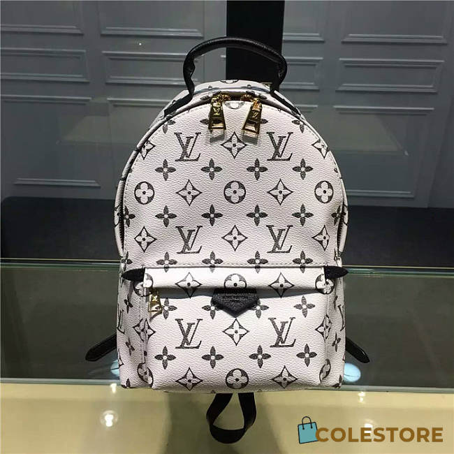 Lv Palm Springs Backpack PM White - 1