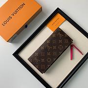 Louis Vuitton Adèle Wallet Monogram Red - 1