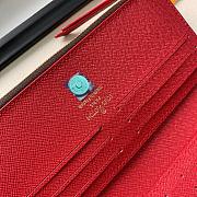 Louis Vuitton Adèle Wallet Monogram Red - 4