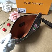Louis Vuitton City Monogram Handbag Printed Embroidery 63447 - 3