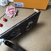 Louis Vuitton City Monogram Handbag Printed Embroidery 63447 - 5