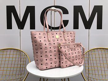 Anya Shopper In Visetos Pink