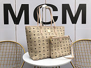 Anya Shopper In Visetos Beige - 1