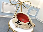 Louis Vuitton Monogram Teddy Wool Waist Bag M55425  - 5