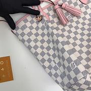 Louis Vuitton Neverfull Mm Damier Pink 3767 - 4