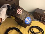 Lv Palm Springs Backpack Mini World Tour Monogram Reverse Canvas - 5
