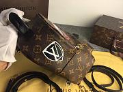 Lv Palm Springs Backpack Mini World Tour Monogram Reverse Canvas - 4