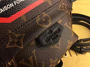 Lv Palm Springs Backpack Mini World Tour Monogram Reverse Canvas - 2