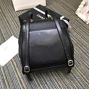 Chanel Fine Grain Embossed Calf Leather Backpack - 6