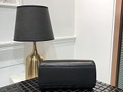 Fendi Mini Peekaboo Soft Sheepskin Handbag 244 Sheepskin Black - 6