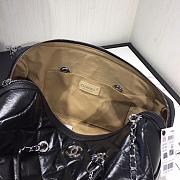 Chanel New AS1322 Boston Pillow Bag Black - 5