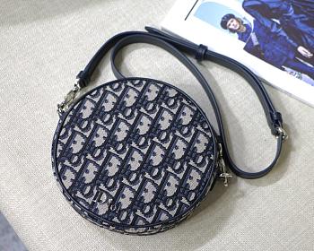 Dior Oblique Round Bag