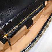 Gucci GG Marmont Small Shoulder Beige Ebony - 5