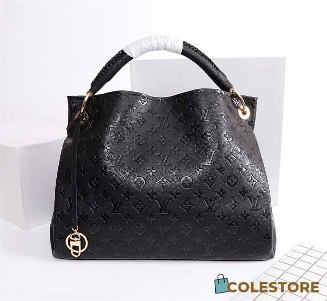 Handbag Louis Vuitton Monogram Empreinte Embossed Leather - 1