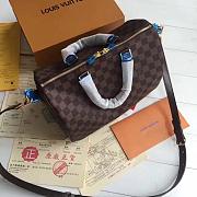Colestore Louis Vuitton Speedy Bandoulière 30 Damier Ebene N41367 - 3
