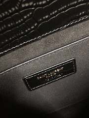 YSL Monogram Kate In Embossed Crocodile Shiny - 3