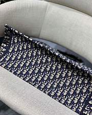 Dior Book Tote Blue Oblique M1286 Size 41cm - 2