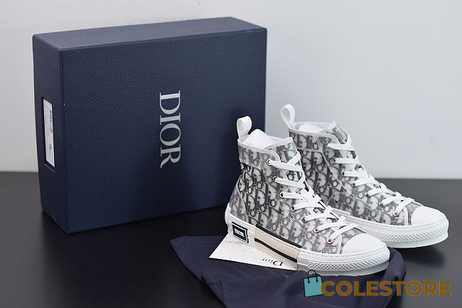 Dior High Oblique Sneakers - 1