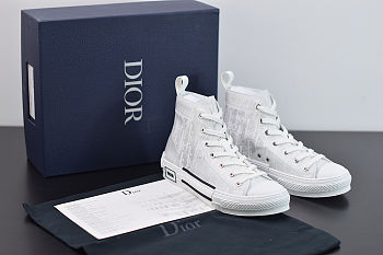 Dior High Sneakers White