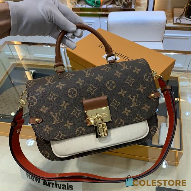 Louis Vuitton Message Bag White M44353 - 1