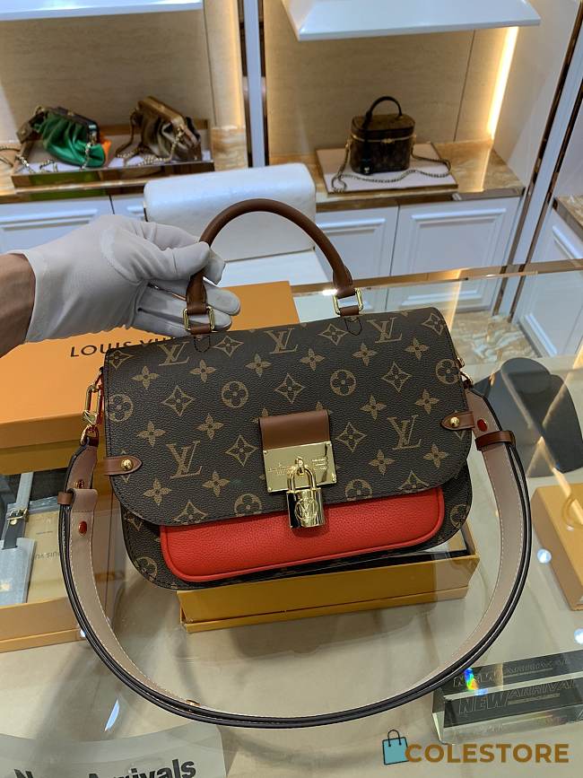 Louis Vuitton Message Bag Red M44584 - 1