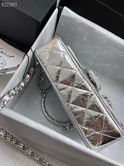 Chanel Handbag Silver AS166 - 5