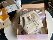 Louis Vuitton Montsouris Backpack In White M45205 - 2