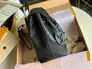 Louis Vuitton Montsouris Backpack Black M45205 - 3
