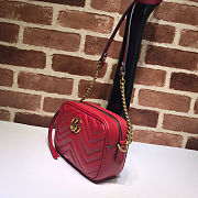 gucci marmont matelassé red CohotBag 2405 - 6