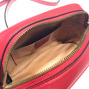 gucci marmont matelassé red CohotBag 2405 - 3