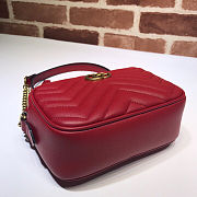 gucci marmont matelassé red CohotBag 2405 - 2