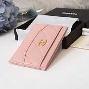 Chanel Card Case Pink - 6