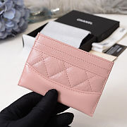 Chanel Card Case Pink - 5