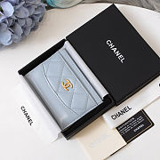 Chanel Card Case Blue - 2
