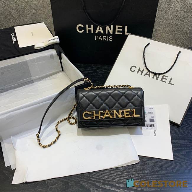 Chanel Small Flap Bag As1490 Black - 1