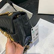 Chanel Small Flap Bag As1490 Black - 6