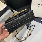Chanel Small Flap Bag As1490 Black - 5