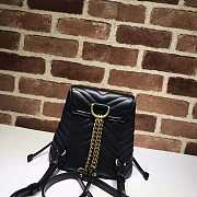 Gucci Backpack black With Gold Hardware - 5
