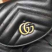 Gucci Backpack black With Gold Hardware - 6