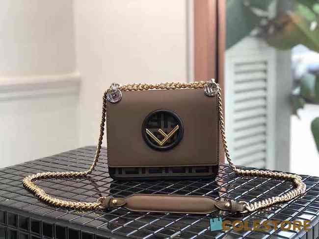 Fendi Shoulder Bag In Brown - 1