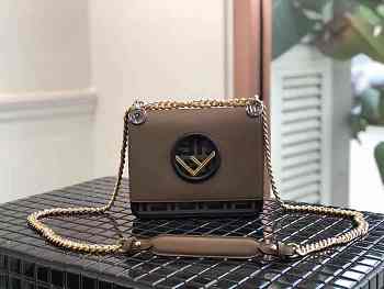 Fendi Shoulder Bag In Brown