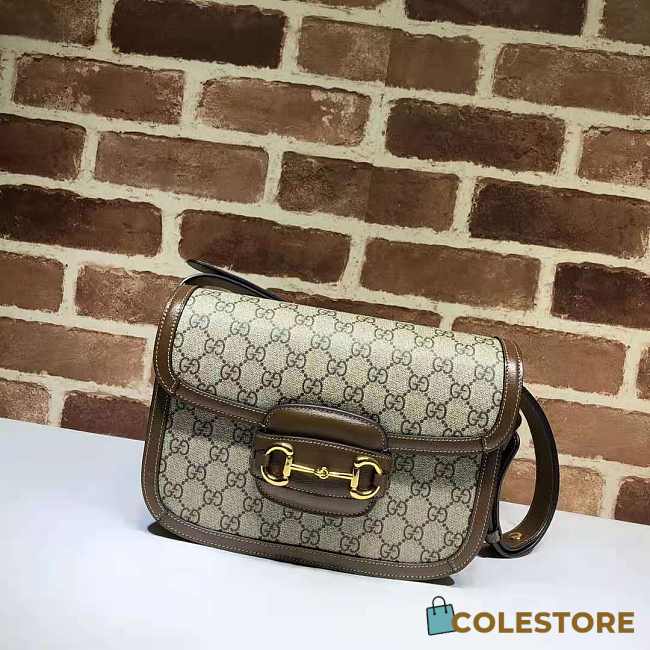 gucci horsebit 1955 series shoulder bag  - 1