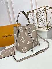 Louis Vuitton Néonoé Mm Bicolor Monogram Empreinte Leather M45555 - 3